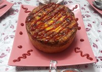 کیک پیتزا اولین افطار ماه مبارک رمضان