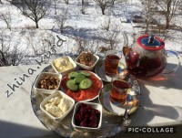 صبحانه یک روز زمستانی