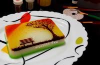 طراحی روی ژله