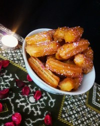 بامیه بدون تخم مرغ