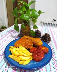 مرغ زعفرانی