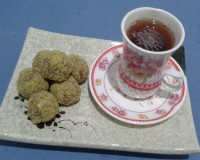 توپک خرمایی چهار مغز مغز دار