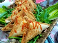 اسنک قارچ و کالباس