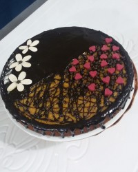 اینم از کیک تولد خواهر جونم♥♥