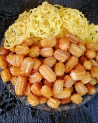 زولبیا و بامیه خودم پز