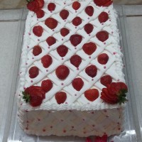 سلام عزیزانم طاعاتتون قبول کیک تولد خواهر زاده گلم تابستون درست کرده بودم