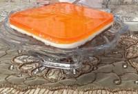 چیز کیک پرتقالی