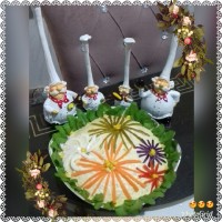 تزیین سالادالویه - تزیین سالادفصل -