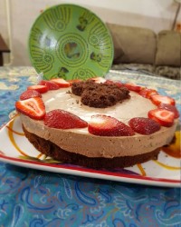 چیزکیک نوتلا