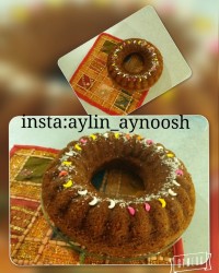 کیک شکلاتی دو تخم مرغی