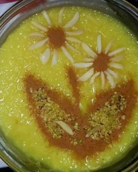 شله زرد آفتابی جای شما خوبان خالی