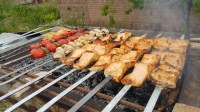 کباب ماهی سالمون با ادویه