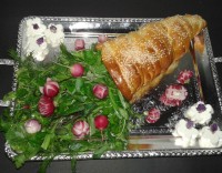 نان و پنیر و سبزی