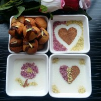 اینم از فرنی ها و پیراشکیهای خوشمزه من ?