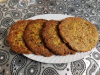 کوکو مرغ با سبزیجات
