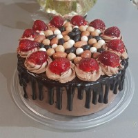 کیک فوق شکلاتی