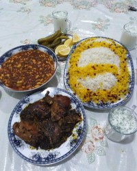 روزهشتم ماه مبارک رمضان مرغ ترش شمالی