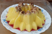 مشکافی زعفرانی با مغز گردو