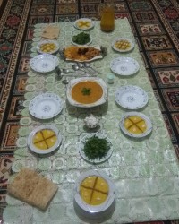 سفره افطار هشتمین روز 99