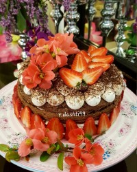 کیک تولد پسر گلم