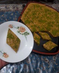 شیرینی (حلوا) برشتوک
