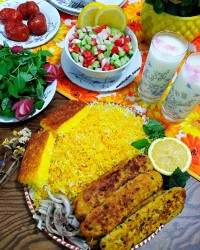 کباب تابه ایی مرغ