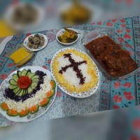 افطاری دیشب