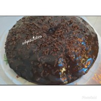 کیک تر شکلاتی بدون تخم مرغ