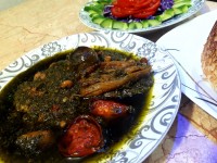 قرمه سبزی با مرغ (سحری)