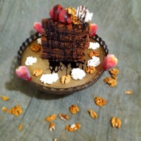 کیک شیفون موکا