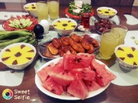 سفـــره افطـــارے شب دوازدهم ماه رمضان