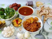 سفره افطاری یازدهم ماه رمضان 1399