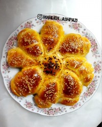 نان پنیر و گردو