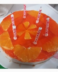 چیزکیک پرتقالی