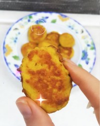 این ریز قاله های خوشمزه رو برای نهار بچه هام درست کردم