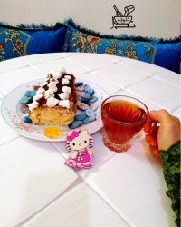 رولت خامه ای بدون فر