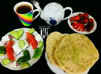 افطار،نان خودم پز