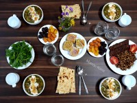 سفره افطار کوکبی...