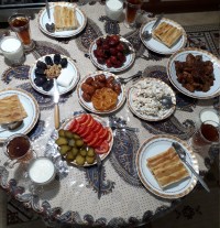 سفره افطاری من