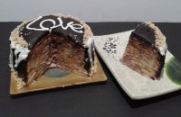 کرپ کیک شکلاتی