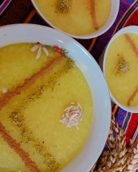 شله زرد برای افطار