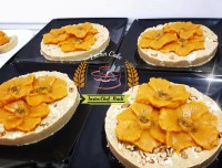 حلوا کفگیری رویه حلوا زعفرانی