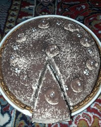 کیک تولدآقاامام حسن مجتبی شب پانزده رمضان ۹۹