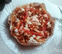 پیتزای تابه ای با نان لواش