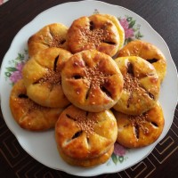 نان خرمایی (بدون خمیرمایه)