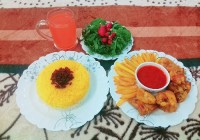 سفـــره ماه رمضان شب پانزدهم