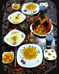 افطاری من و همسر جان