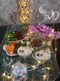 فرنی با آرد برنج رمضان_۹۹