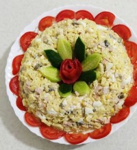 سالاد ماکارونی مخلوط