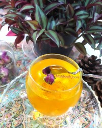 شربت عسل و زعفران